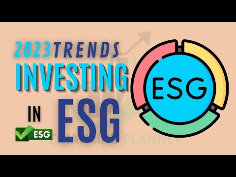 Trends in ESG investing in 2023 || The future of ESG investing || 2023 Predictions