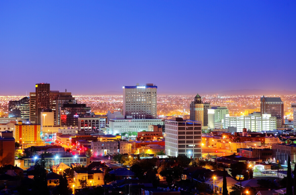 el paso texas skyline at night_Getty