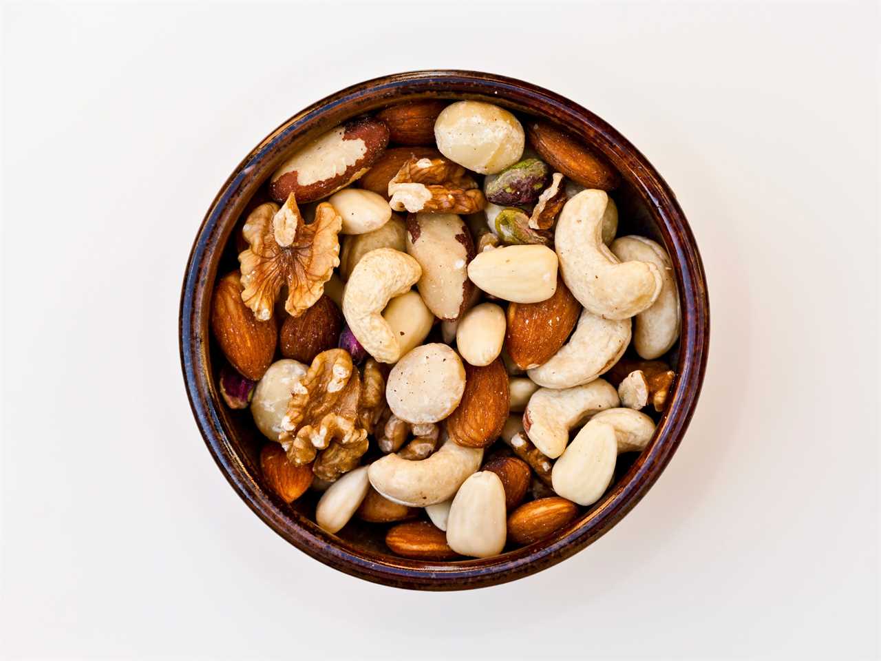 bowl of asssorted nuts