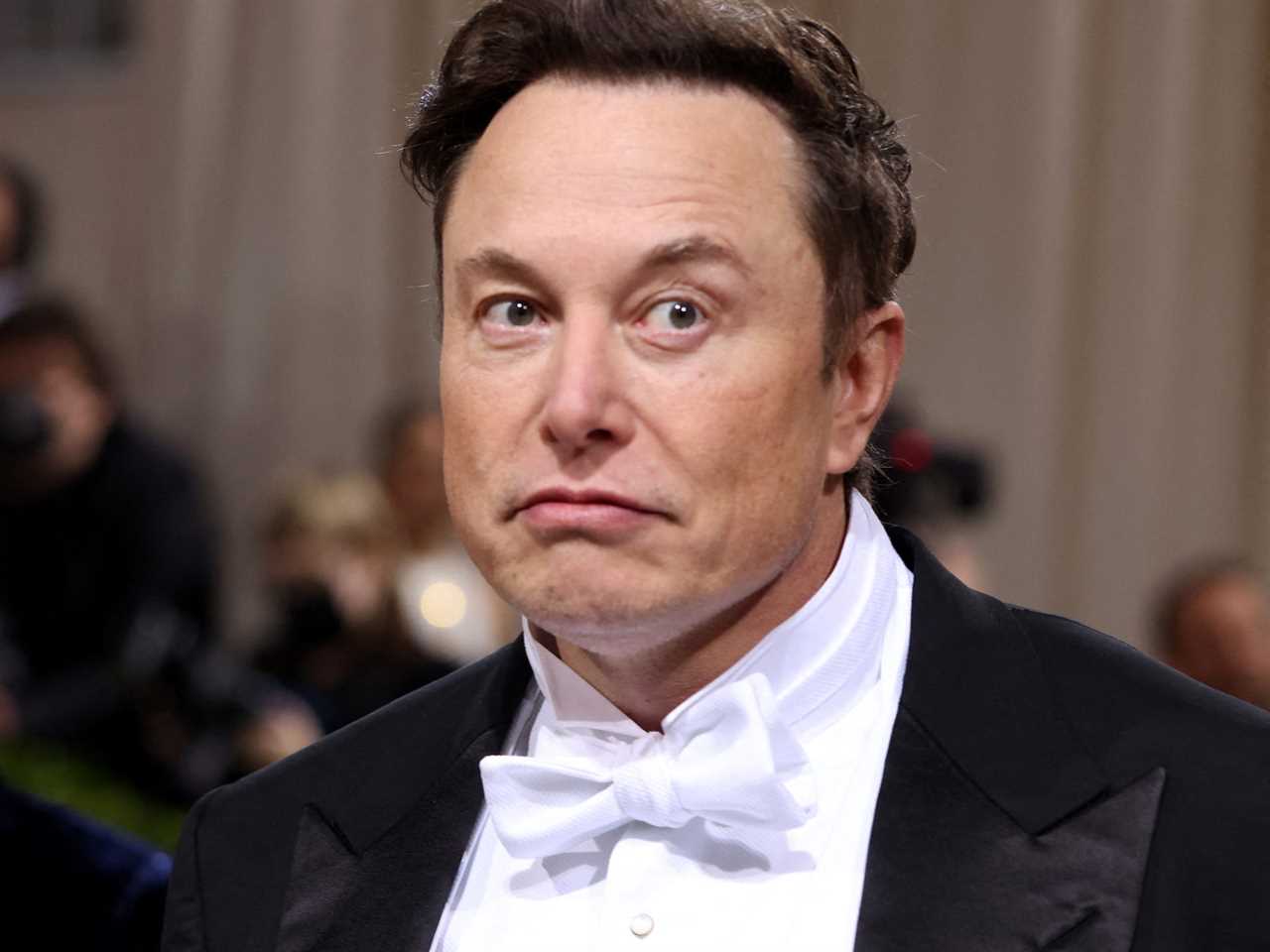 Elon Musk at the 2022 Met Gala.