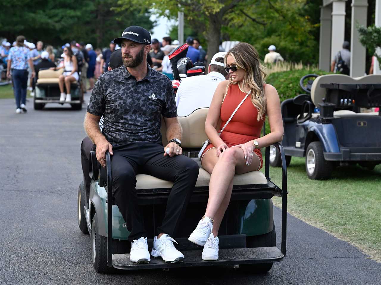 dustin johnson and paulina gretzsky