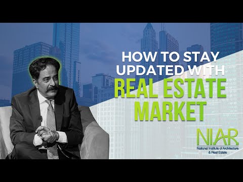 How do you stay up to date with the latest real estate trends and changes in the market ?