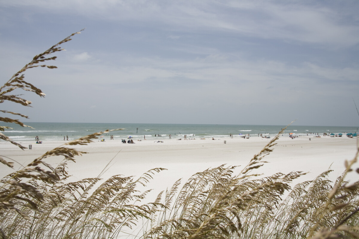 cloudy beach at clearwater beach_Getty