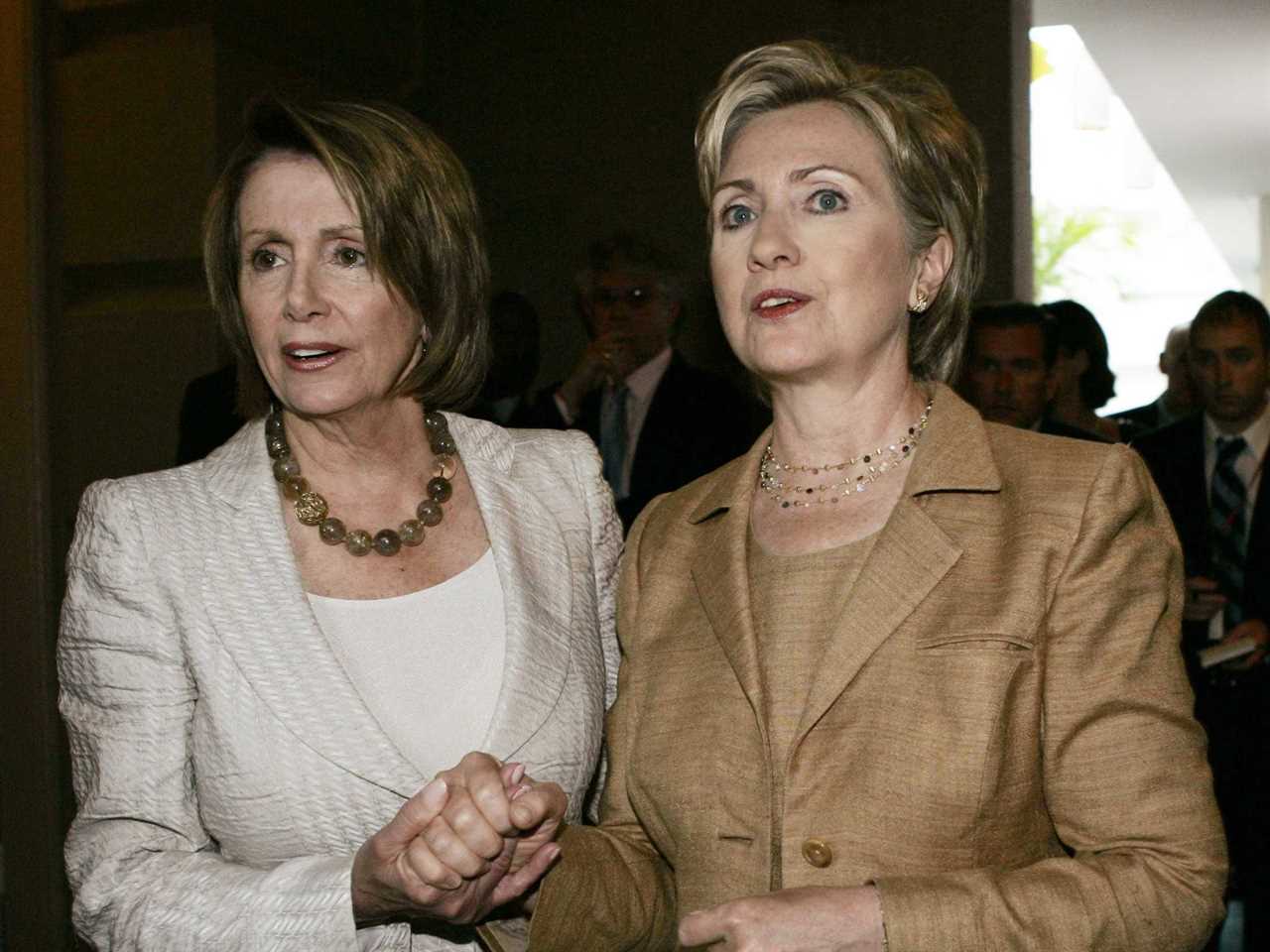 Nancy Pelosi  Hillary Clinton