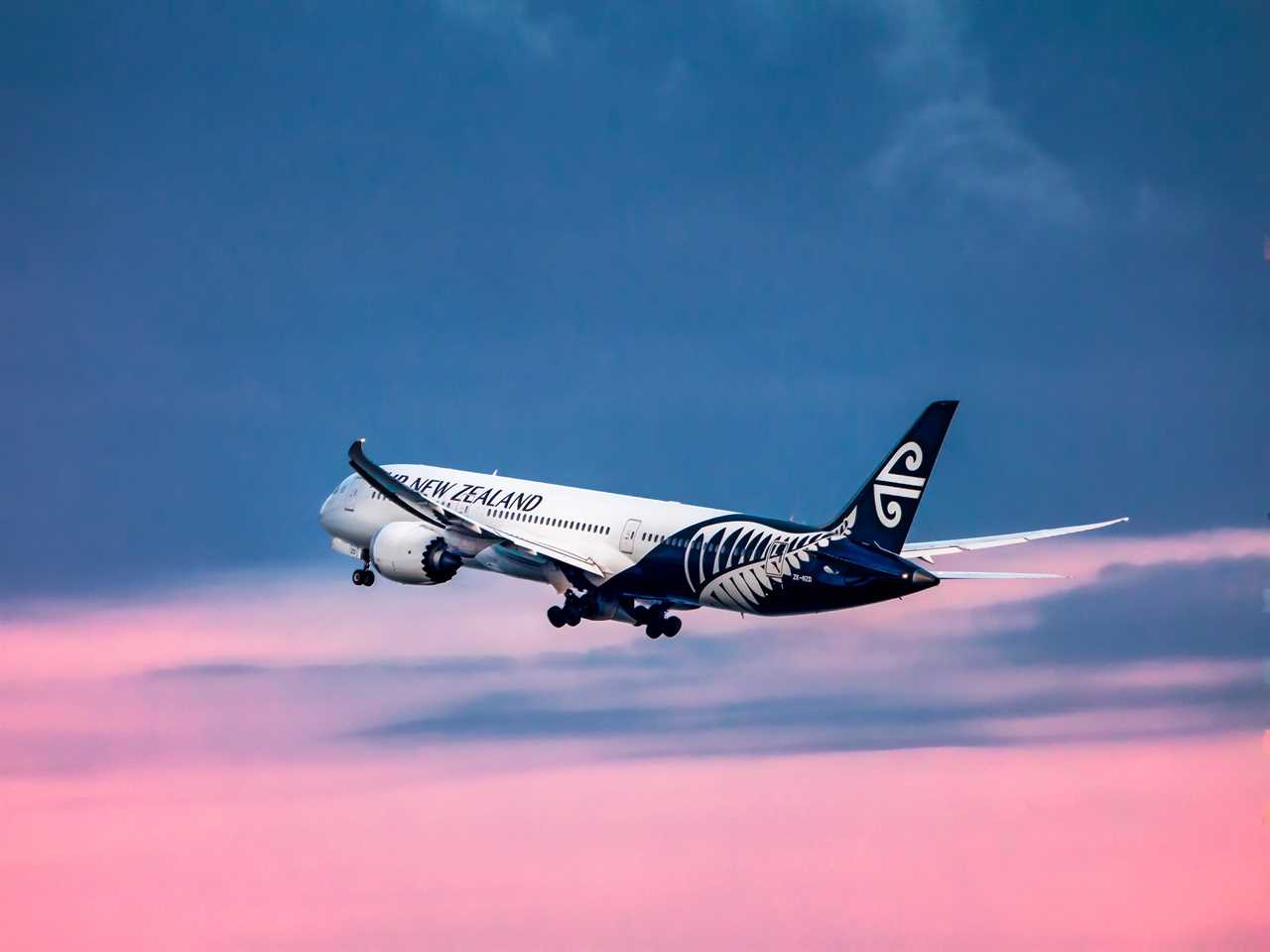 Air New Zealand 787.