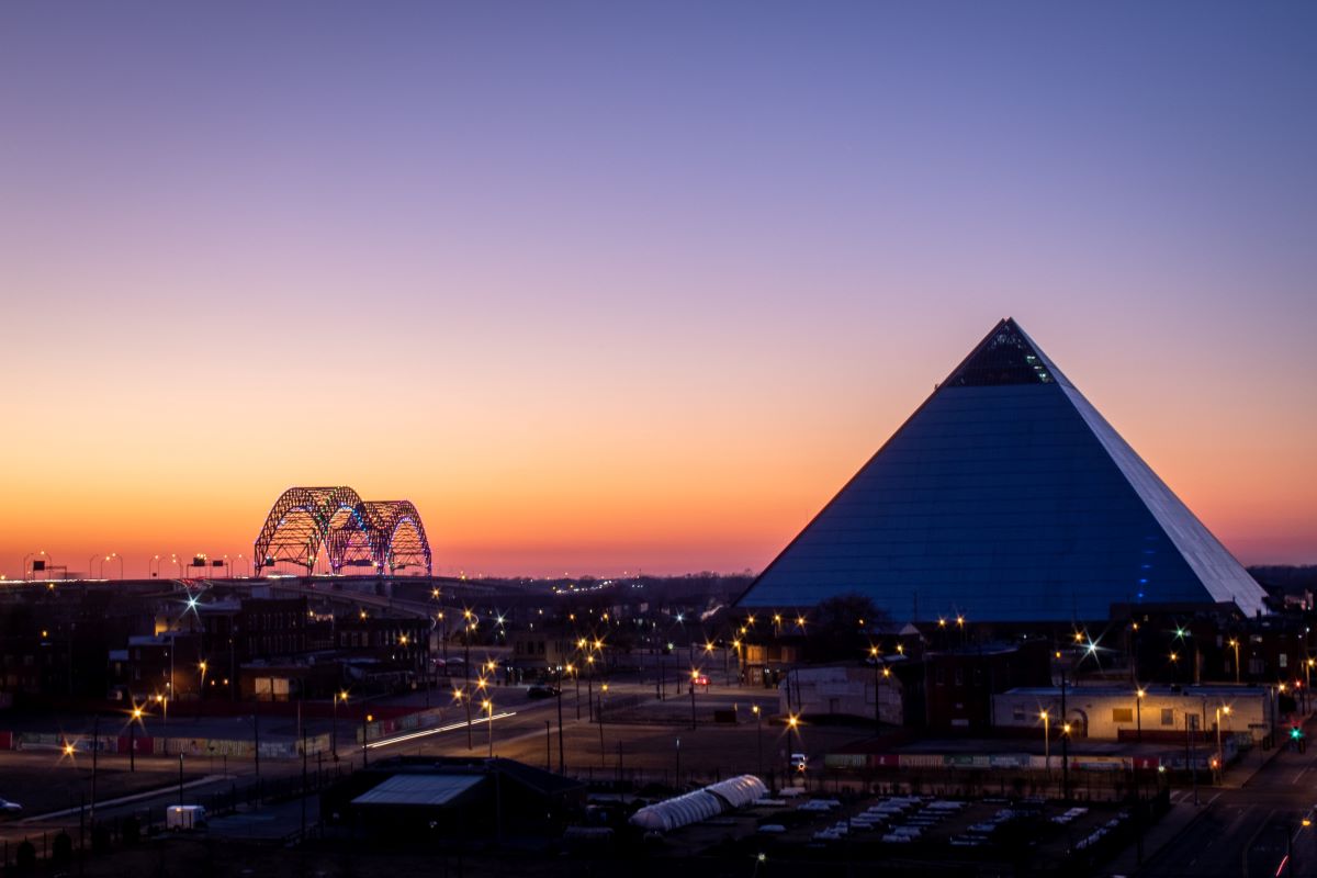 memphis pyramid