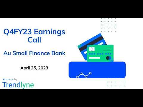 Au Small Finance Bank Earnings Call for Q4FY23 and Full Year