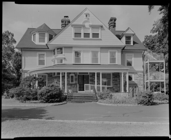 The Mill Rae home, located in the Somerton neighborhood of Philadelphia, was designed by Nichols in 1890 for suffragist Rachel Foster Avery.