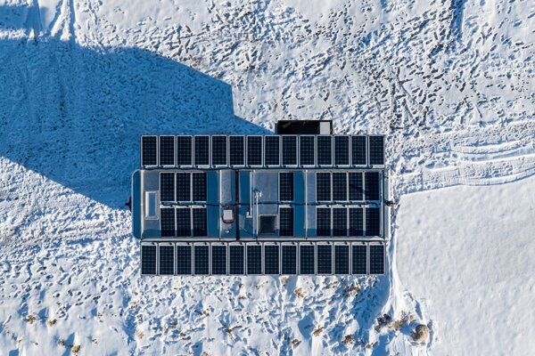 The trailer features a more robust solar array than its predecessors.