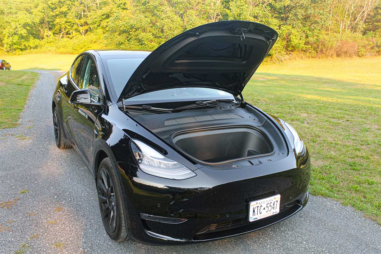 The Tesla Model Y.