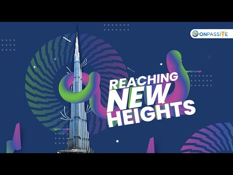 ONPASSIVE HISTORICAL ANNOUNCEMENT ON BURJ KHALIFA!