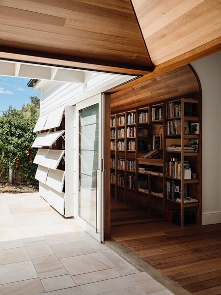 Statement-Making Louvers Keep This Renovated Australian Home Cool and Secluded