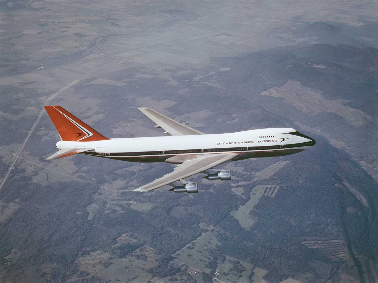 South African Airways Boeing 747