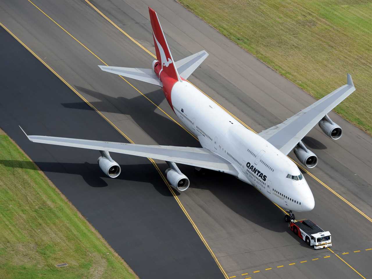 Qantas Boeing 747