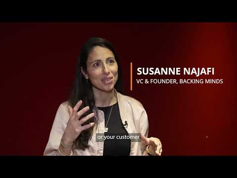 Susanne Najafi, VC and Found, Backing Minds, on Identifying Major Trends for Business Investments