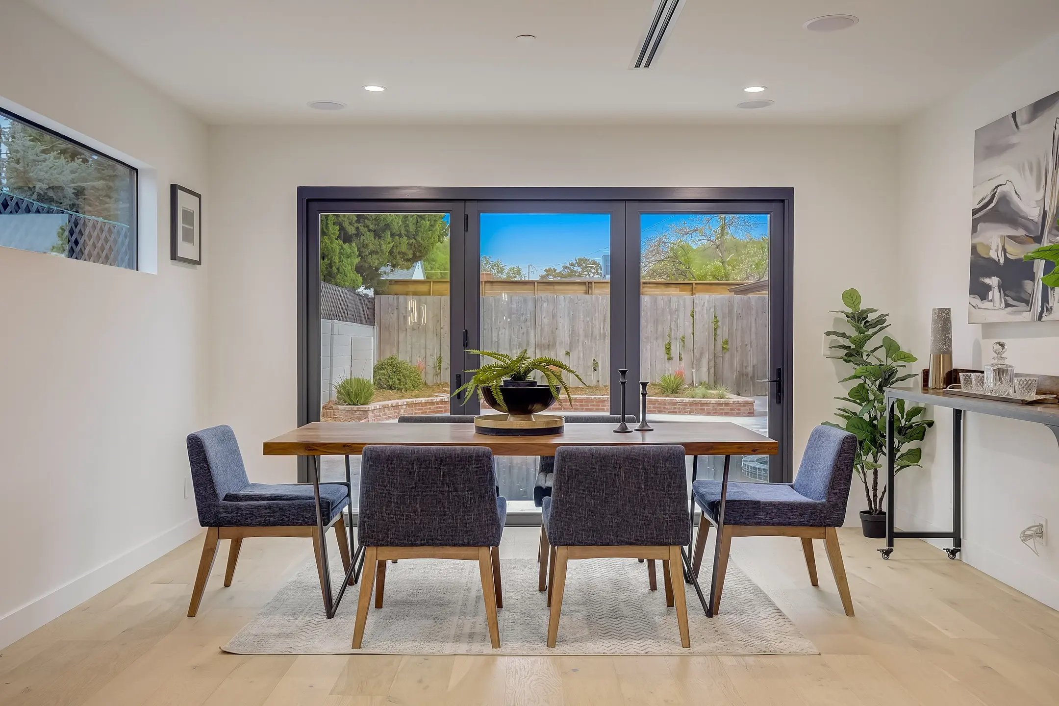 albuquerque french doors dining room