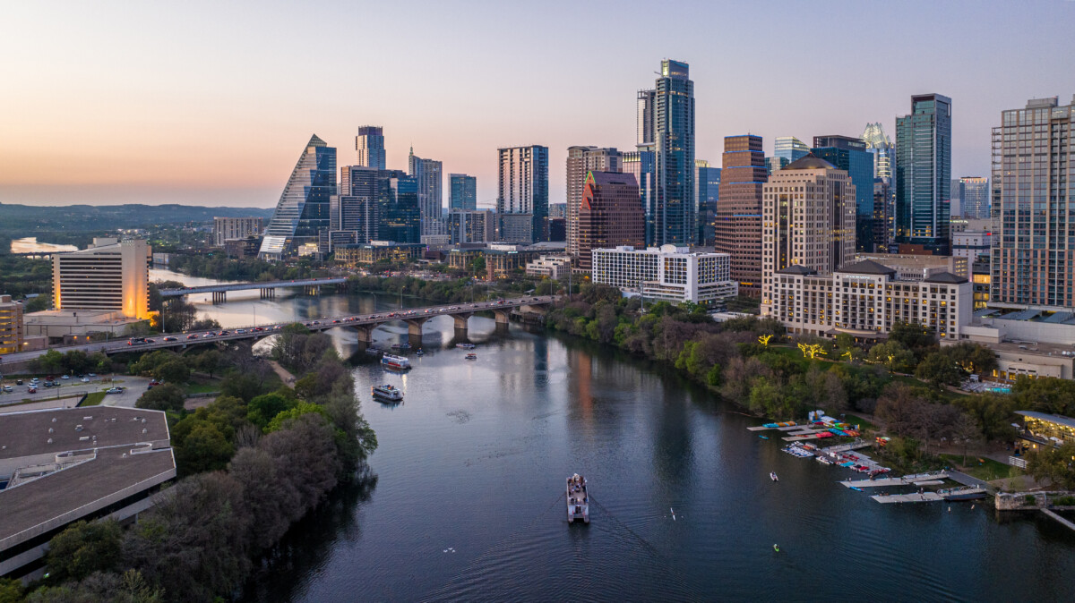 Skyline of Austin