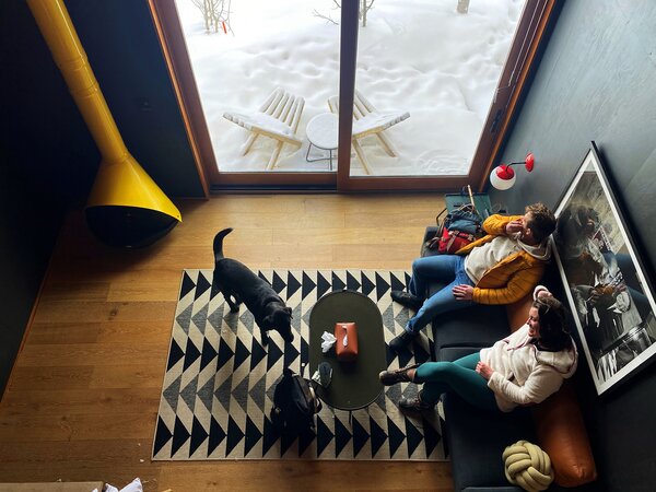 One Night In a Colorado A-Frame Village Inspired by 1970s Ski Style