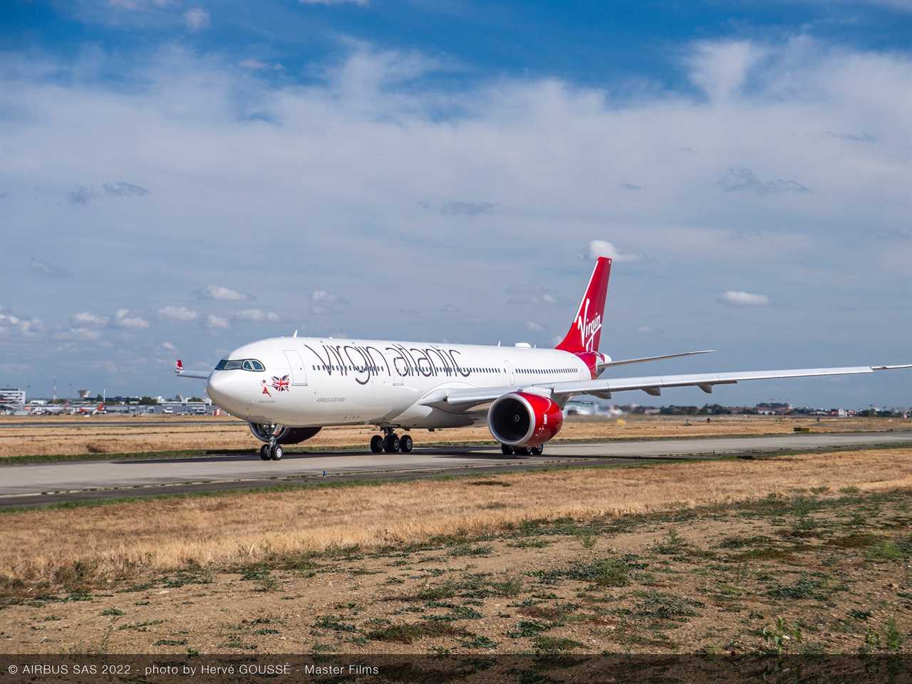 Virgin Atlantic A330-900neo.