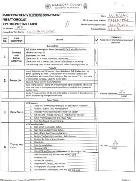 SMOKING GUN: “This Election Was RIGGED” – Kari Lake Attorneys Say “Clear Misconduct and Intent” Caused 260 of 446 Tabulators to Fail on Election Day – FILING INCLUDED