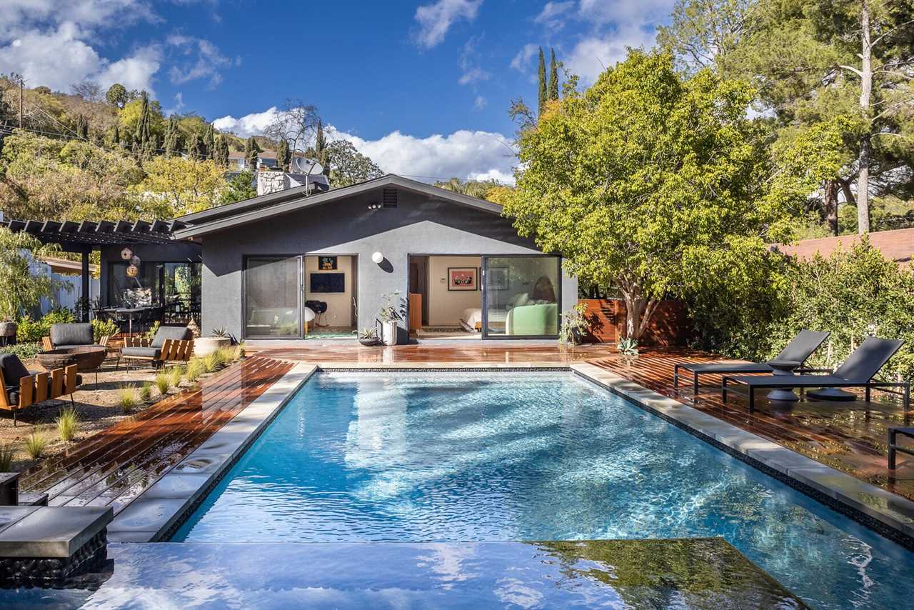 "This thoughtfully renovated home just might be the perfect Hollywood Hills refuge,