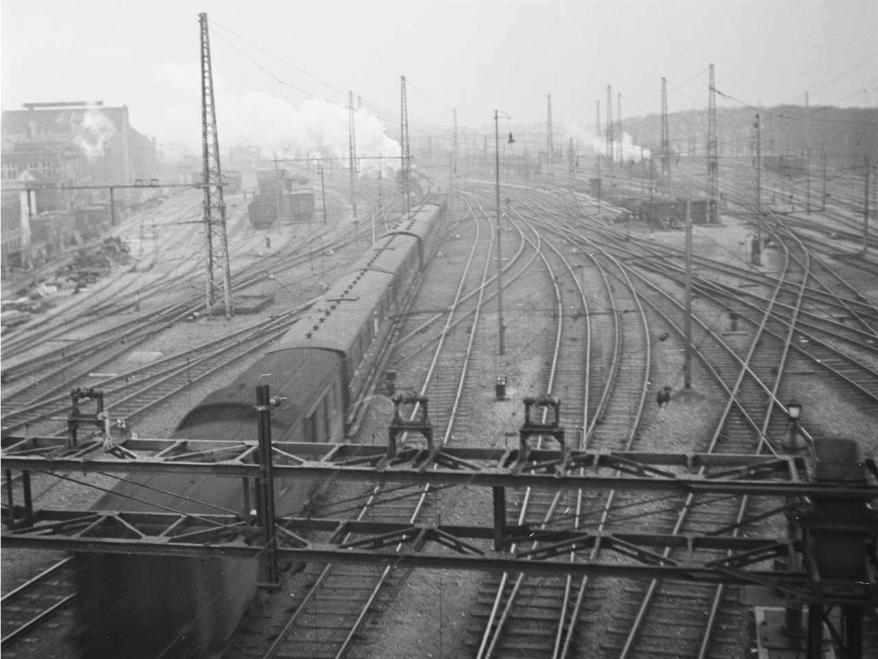 The Netherlands' Central Station in 1946.