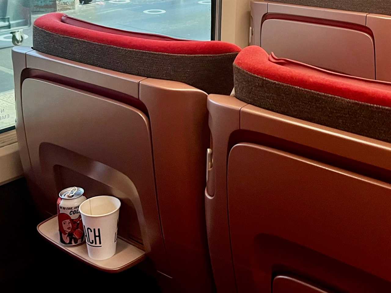 Europe's Thalys high-speed train.