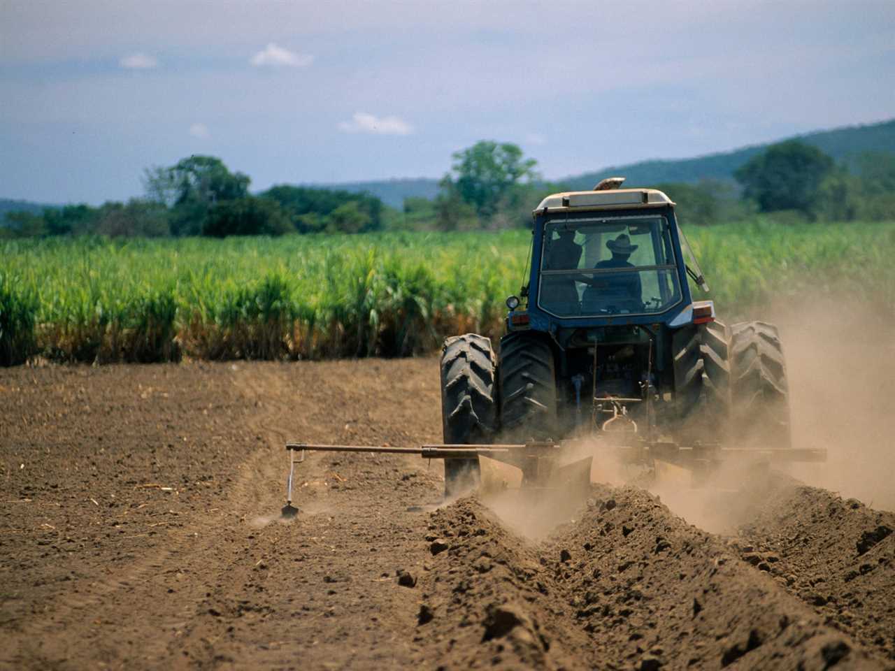 A tractor