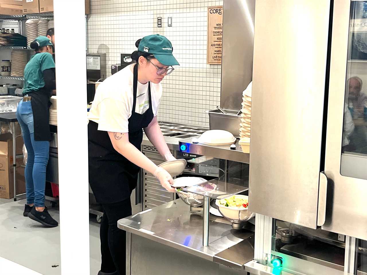 sweetgreen naperville infinite kitchen human bowl prep