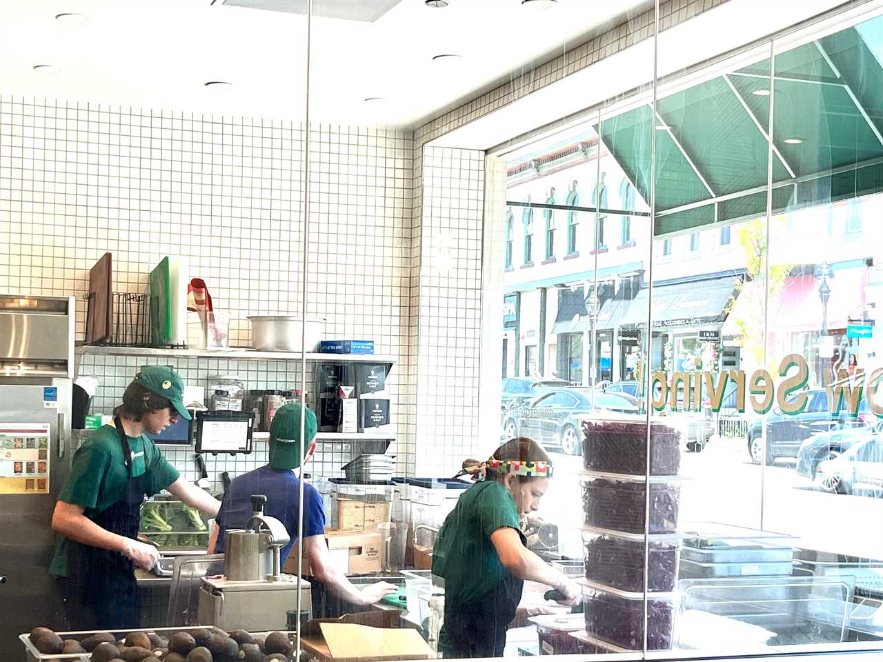 sweetgreen naperville infinite kitchen human ingredient prep