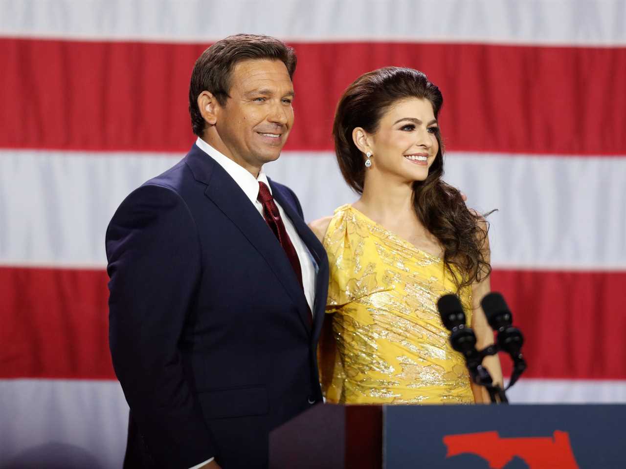 Ron and Casey DeSantis