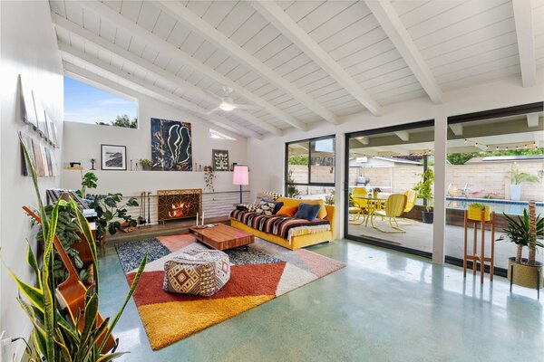 Seeking $999K, This Revamped 1950s Home Radiates Vintage Vibes