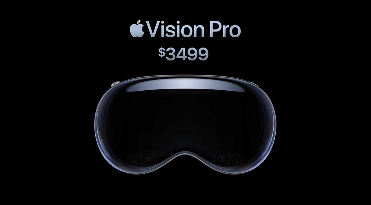 Apple announces Vision Pro headset