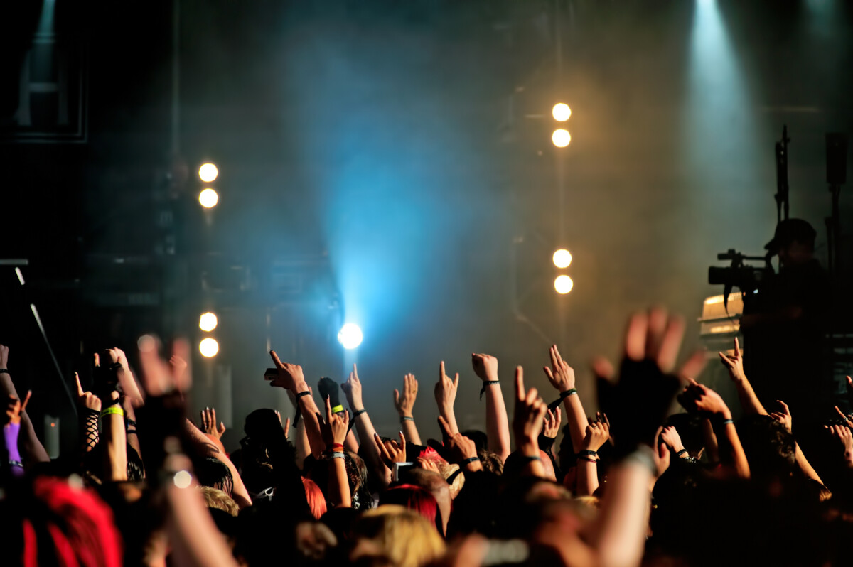 concert crowd