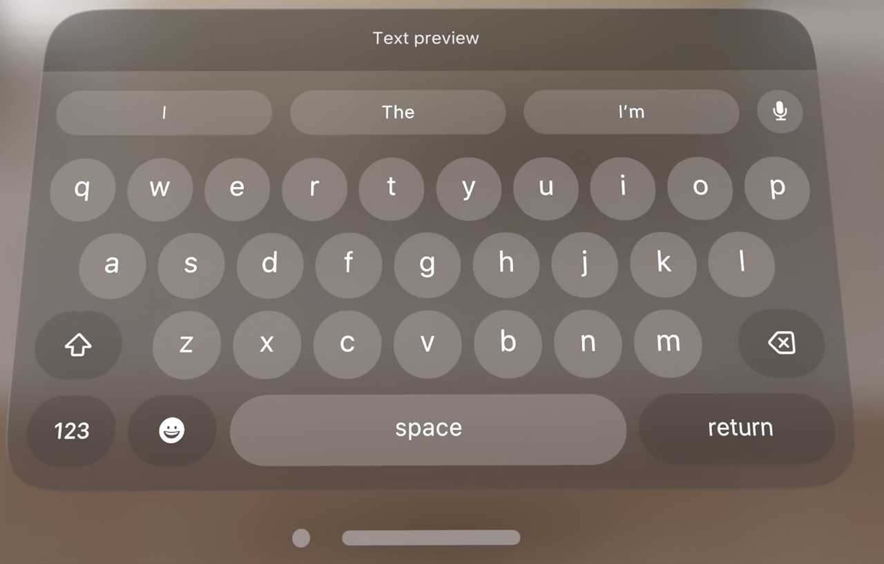 Here’s how typing works on Apple’s Vision Pro