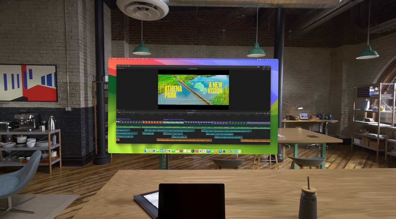 Apple Vision Pro as a Mac display