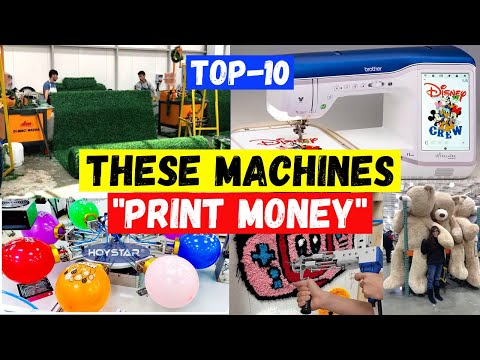 Small business ideas 2023. Garage business machines. Mini manufacturing business ideas