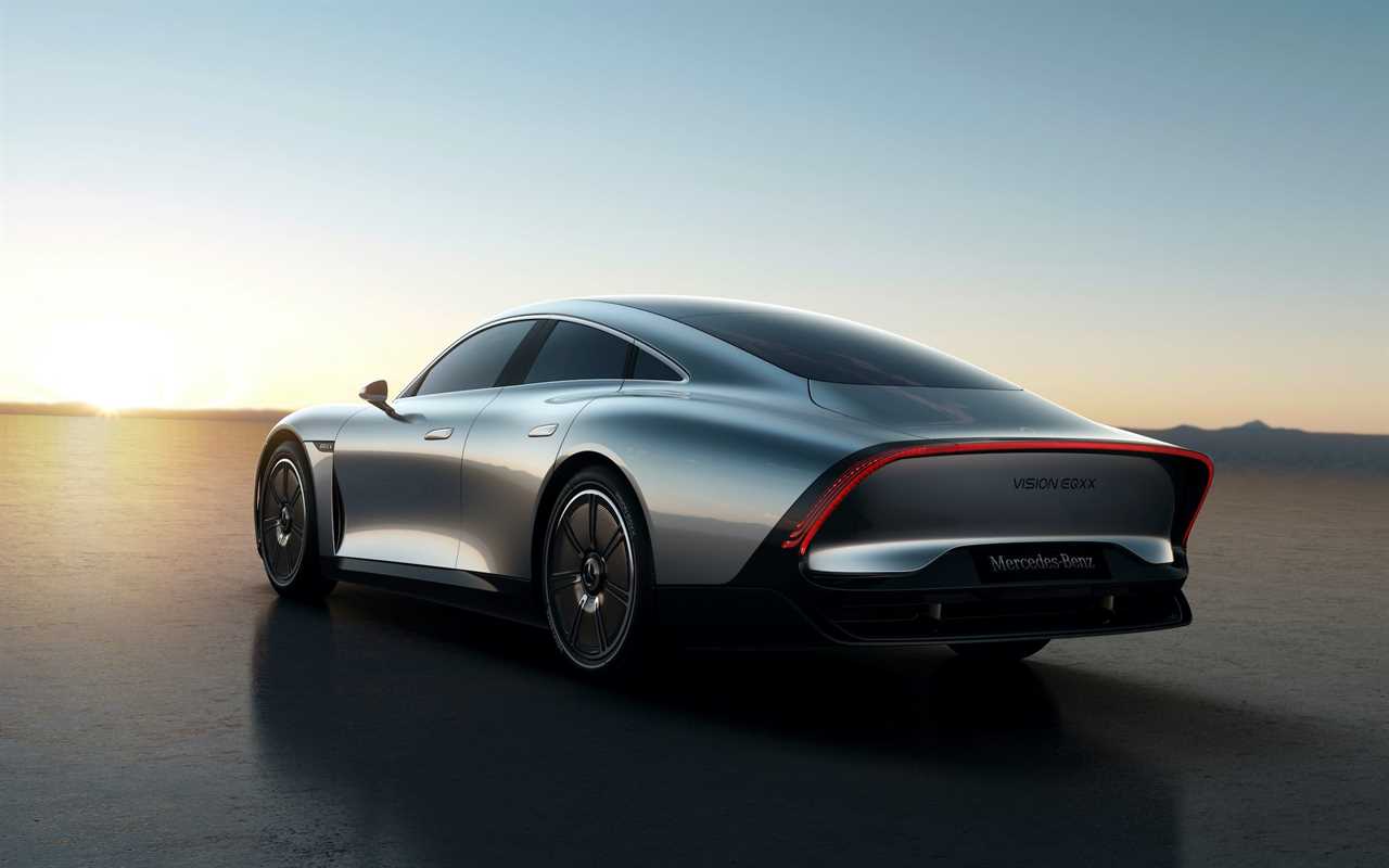 Mercedes-Benz Vision EQXX concept EV.