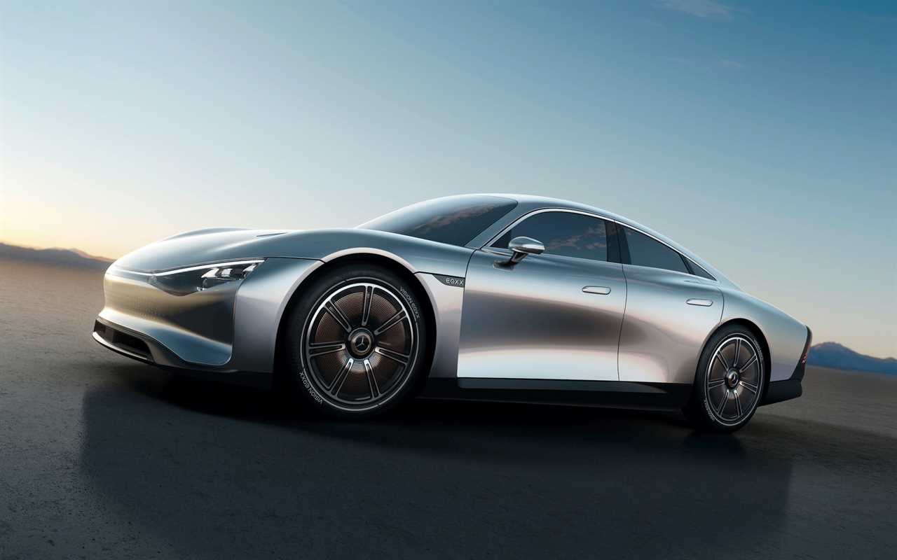 Mercedes-Benz Vision EQXX concept EV.