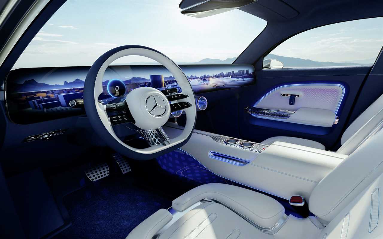 Mercedes-Benz Vision EQXX concept EV.