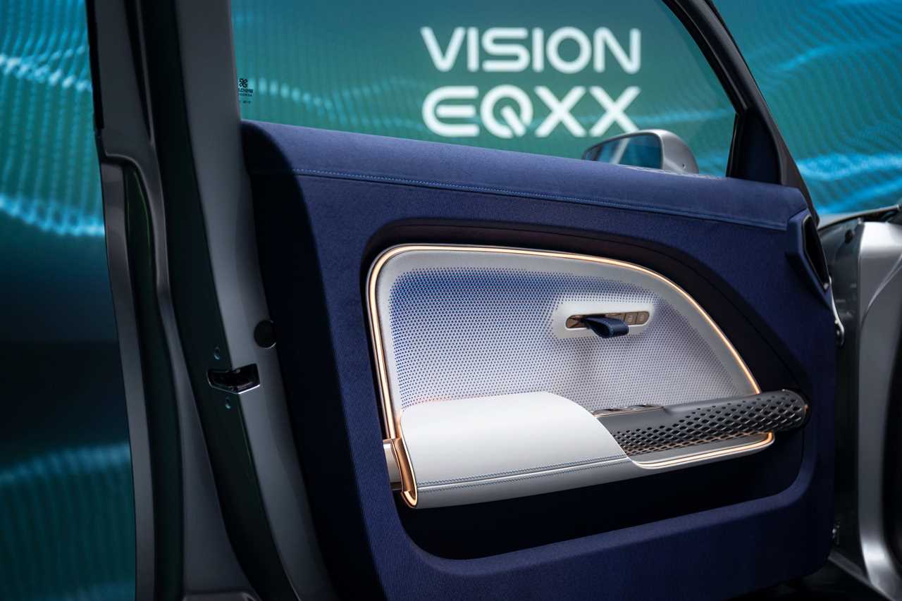 Mercedes-Benz Vision EQXX concept EV.