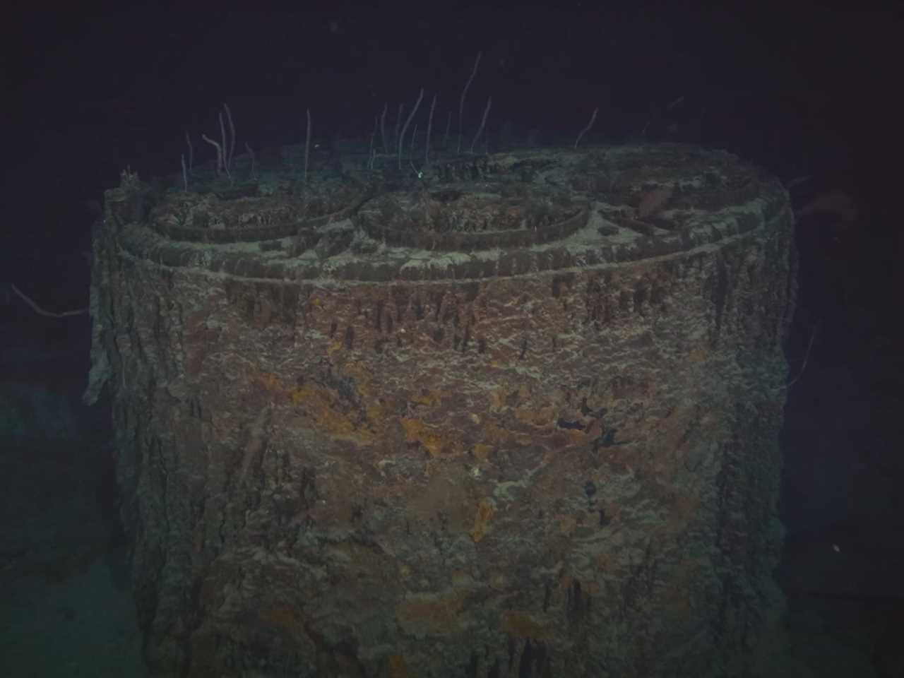 Single-ended boiler Titanic wreck