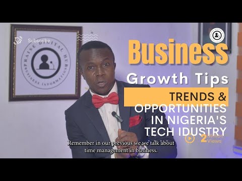 Trends and Opportunities in the Nigeria Tech Indus