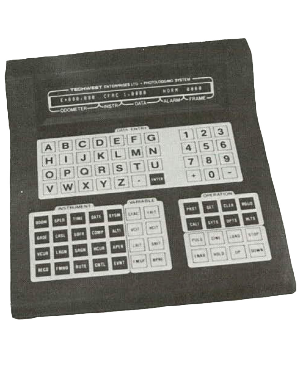 control unit for microprocessor based photolog system