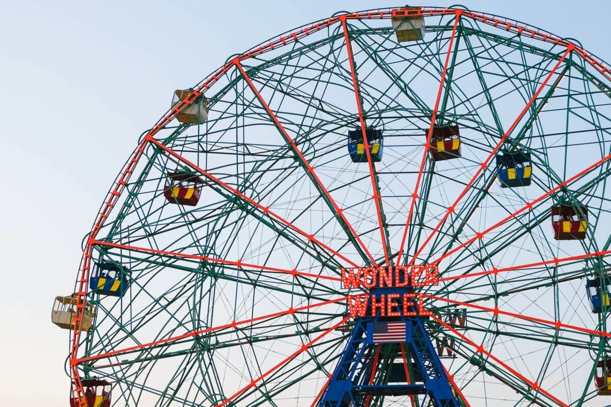 coney island ferris wheel