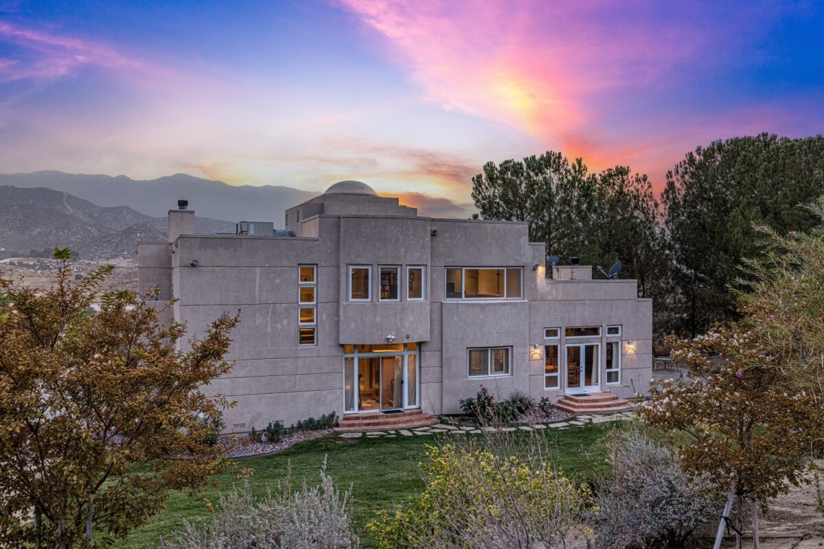 luxurious adobe style home in new mexico