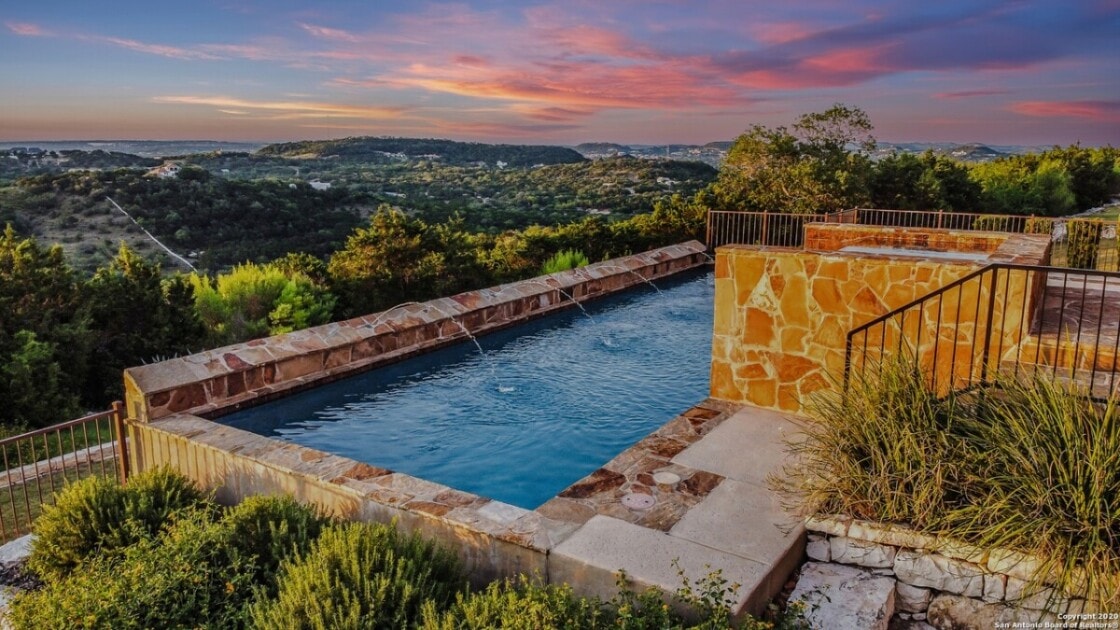 Pool with a view