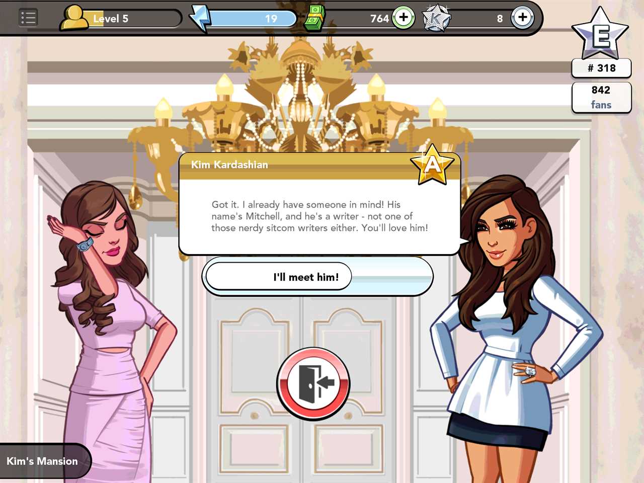 kim kardashian hollywood game