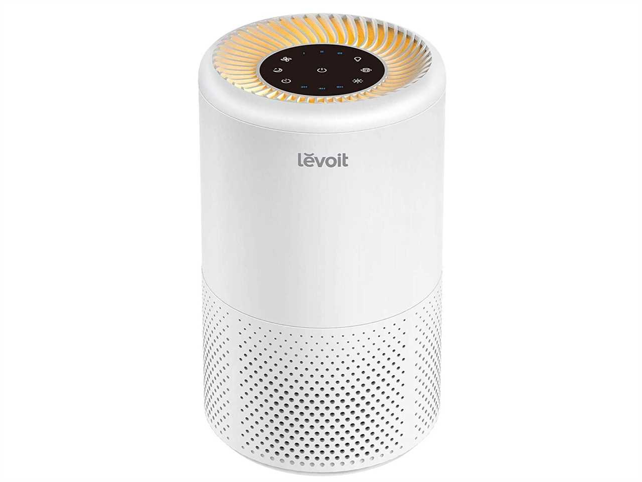 The Levoit Vista 200 air purifier displayed against a white background.