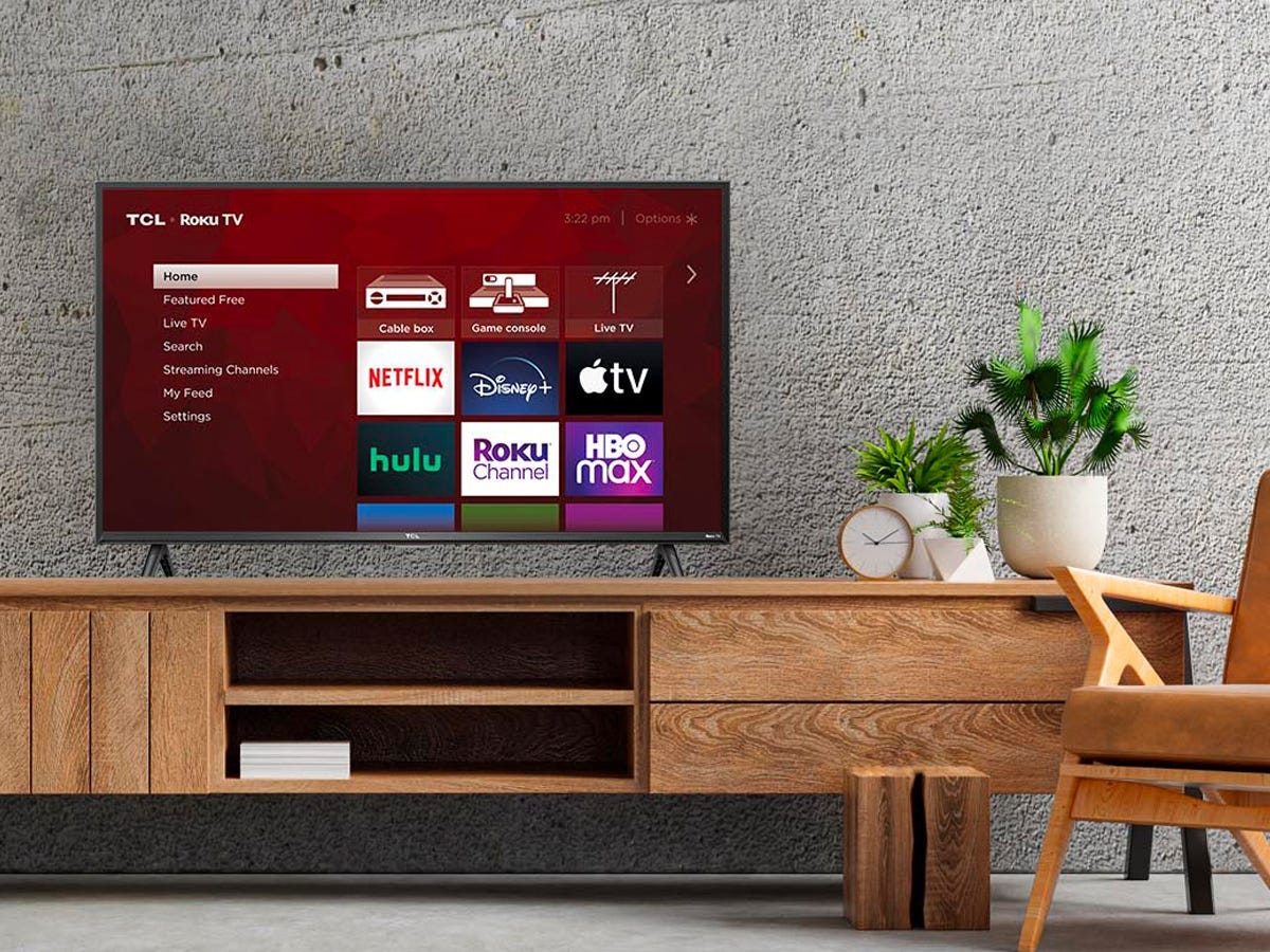 TCL 40-Inch Class 3-Series Full HD 1080p LED Smart Roku TV - 40S355